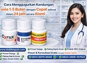 Cara Menggugurkan Kandungan usia Kehamilan 1-5 Bulan dengan Cepat selesai dalam 24 jam secara Alami