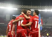 Selebrasi Timnas Indonesia (foto - Ady Sesotya)