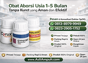 Obat Aborsi Usia 1-5 Bulan Tanpa Kuret yang Aman dan Efektif