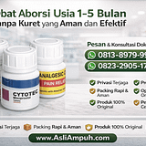 Obat Aborsi Usia 1-5 Bulan Tanpa Kuret yang Aman dan Efektif